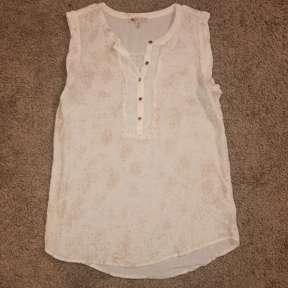 Gold Shimmer Tank